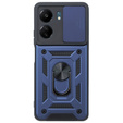 Husă blindată pentru Xiaomi Redmi 13C / Poco C65, CamShield Slide, albastru