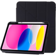 Husă pentru iPad 10.9" 2022 (10 gen.), Origami, negru