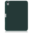 Husă pentru iPad Air 4 2020 / Air 5 2022 10.9", Smartcase cu spațiu pentru stylus, verde