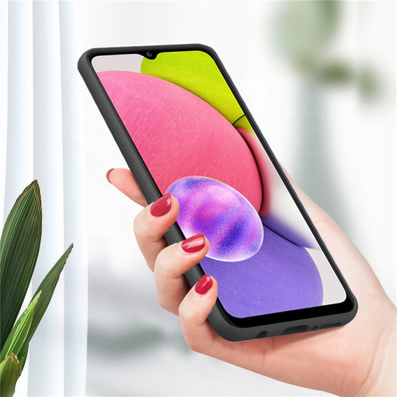 Husa pentru Samsung Galaxy A03S, Silicone Lite, negru