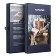 QIALINO piele portofel flip caz pentru iPhone 17 Pro - maro