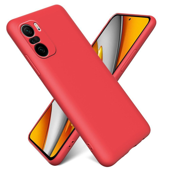 Husa pentru Xiaomi Mi 11i / POCO F3, Silicone Lite, roșu