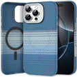 Carcasă pentru iPhone 16 Pro Max, cadru Kickstand, pentru MagSafe, Moon Blue