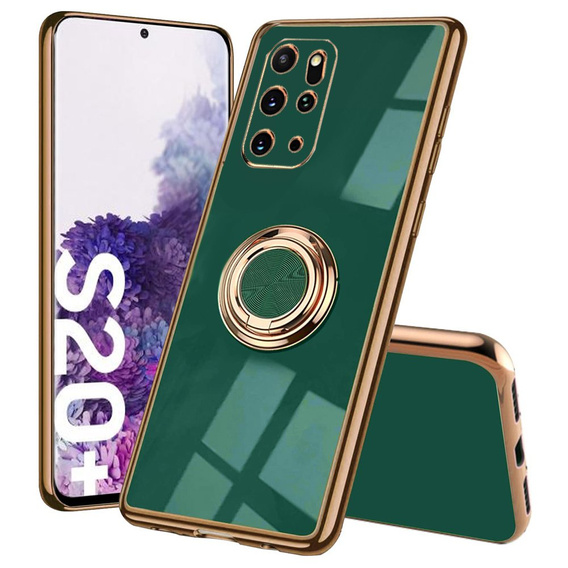 Huse pentru Samsung Galaxy S20 Plus, Electro Ring, verde