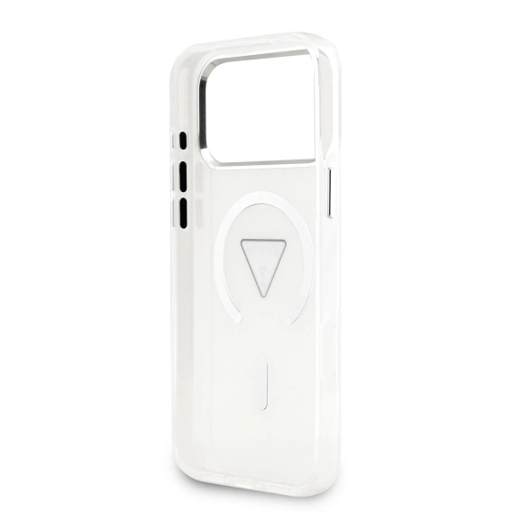 Husă GUESS IML Gradient Triangle Logo MagSafe pentru iPhone 17 Pro