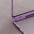 Carcasa Magnetic Dual Glass MagSafe pentru Samsung Galaxy S22 Ultra, violet