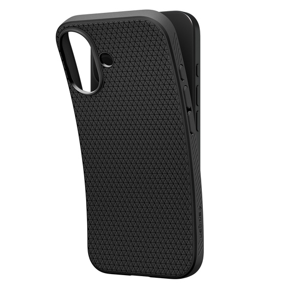 Carcasă Spigen Liquid Air pentru iPhone 17, negru mat