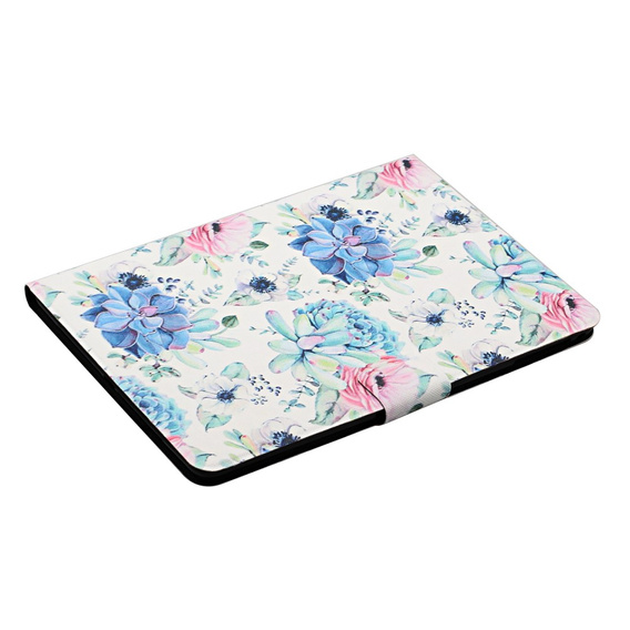 Husă cu clapetă pentru Amazon Kindle Paperwhite V / 5 2021, Colorful Flower