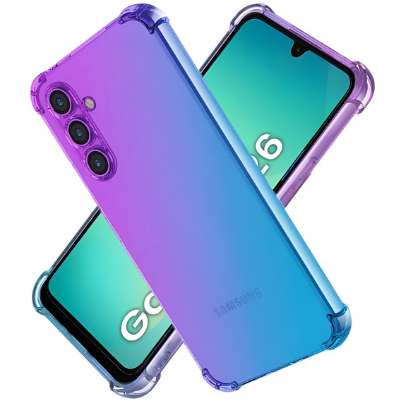 Husa pentru Samsung Galaxy A26, Gradient Dropproof, Violet / albastru