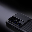 Husă NILLKIN Camshield Pro cu capac pentru cameră pentru Samsung Galaxy S26 Ultra, negru