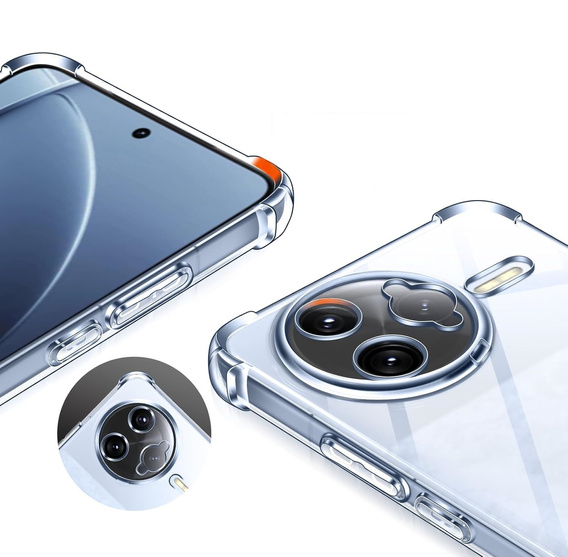 Huse pentru Xiaomi Poco F7 Ultra, Dropproof, transparentă