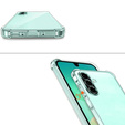 Carcasă pentru Samsung Galaxy A26, Erbord Dropproof, transparentă + Sticlă