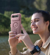 Carcasă blindată Dexnor cu suport și obturator de cameră, pentru MagSafe pentru iPhone Air