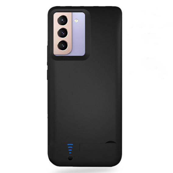 Husă cu baterie de 4800mAh pentru Samsung Galaxy S22, negru