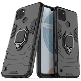 Huse pentru Realme C21Y, Kickstand Ring, negru