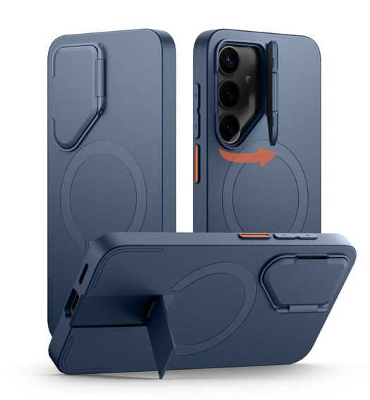 Husă pentru Samsung Galaxy S25+ Plus, Suritch Shockproof, pentru MagSafe, albastru