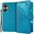 Cu clapetă pentru Oppo Reno8 T, Mandala, albastru