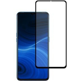 Mocolo Full Glue sticlă călită pentru Realme 6 Pro, cadru negru
