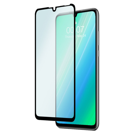 2x sticlă călită pentru Huawei P30 Lite, ERBORD 3D pentru întregul display