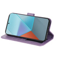 Cu clapetă pentru Xiaomi Redmi Note 13 Pro 5G, Mandala, violet