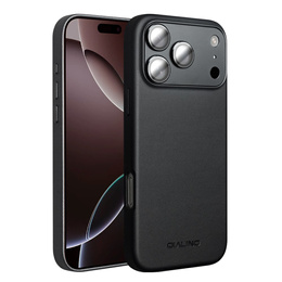 Carcasă QIALINO pentru iPhone 17 Pro, pentru MagSafe, cu protecție pentru cameră, negru