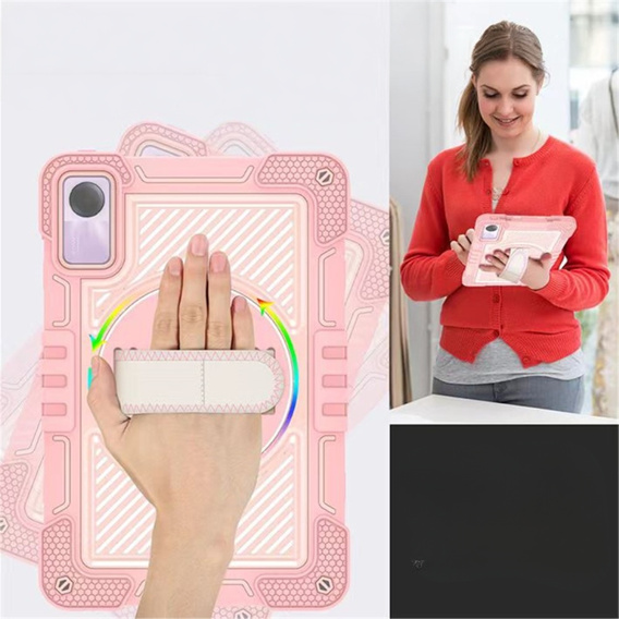 Carcasă pentru Xiaomi Redmi Pad SE 11", Armoured Protective, roz