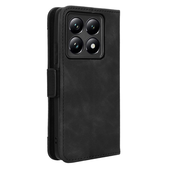 Cu clapetă pentru Xiaomi 14T, Card Slot, negru