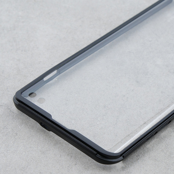 Huse pentru Samsung Galaxy S10 Plus, Dexnor Full Body Rugged, transparent / negru
