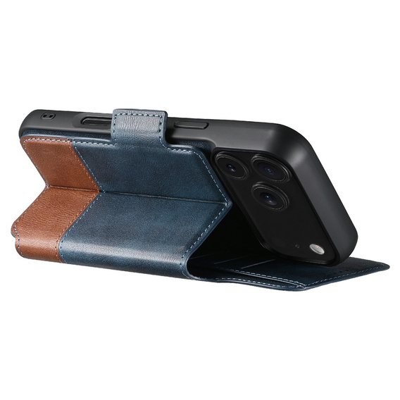 Husă flip 2 în 1 pentru iPhone 17 Pro Max, SUTENI, pentru MagSafe, albastru