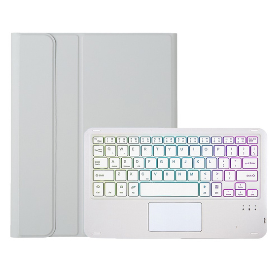 Husă cu tastatură Bluetooth iluminată și touchpad pentru Samsung Galaxy Tab S11