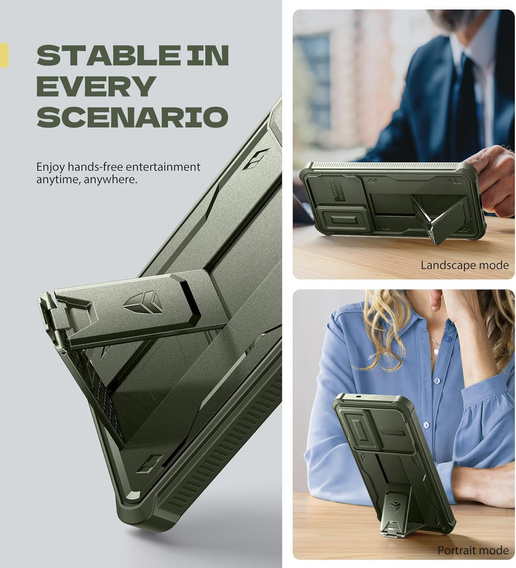 Carcasă blindată Dexnor Full Body (două rame) pentru Samsung Galaxy S25 FE