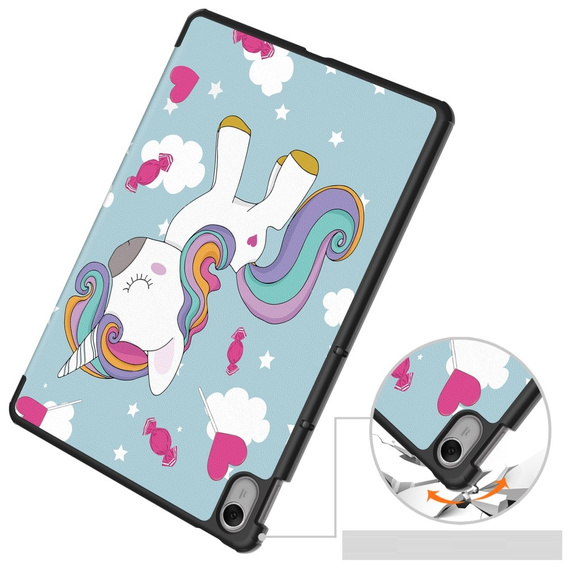 Husă pentru Huawei MatePad 11.5, Smartcase, unicorn