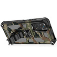 Huse pentru Xiaomi Redmi Note 11 / 11S, Armor Kickstand, moro verde