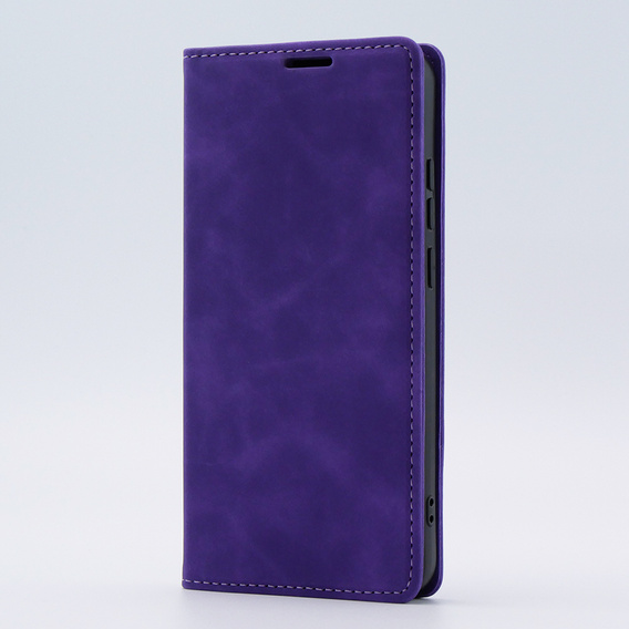 Husă pentru Oppo A78 4G, ERBORD Vintage, portofel cu clapetă, violet