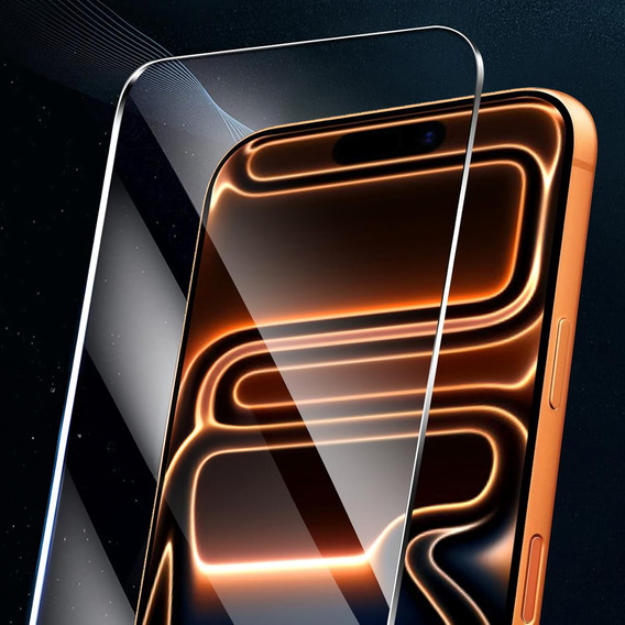 2x sticlă călită ERBORD 9H Hard Glass pe ecran pentru iPhone 17 Pro/17/16 Pro