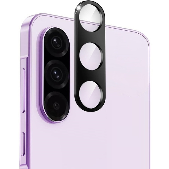 Sticlă temperată pentru camera foto pentru Samsung Galaxy A56 5G, negru