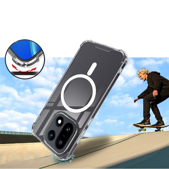 Husă transparentă IMAK cu MagSafe pentru OnePlus 15