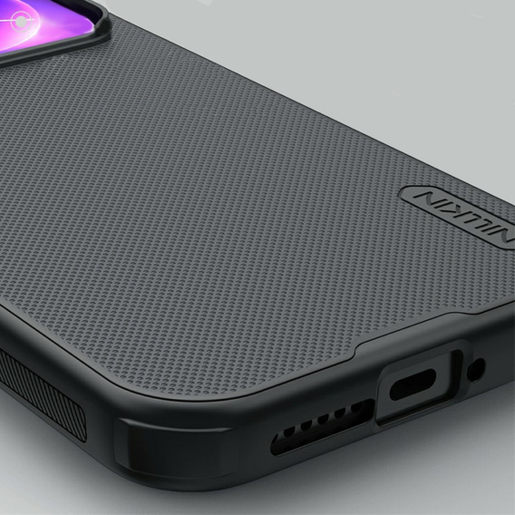 Husă NILLKIN Frosted Shield Pro MagSafe pentru Xiaomi 17 Pro, negru