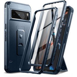 Husă blindată pentru Google Pixel 8 Pro, Dexnor Full Body (Two Frames), albastru