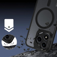 Husă pentru Honor 400 Lite, pentru MagSafe, ERBORD Matt Case, negru