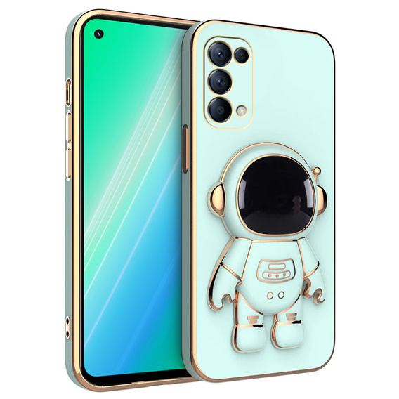Huse pentru Oppo Reno5 Z/ A94 5G, Astronaut, verde