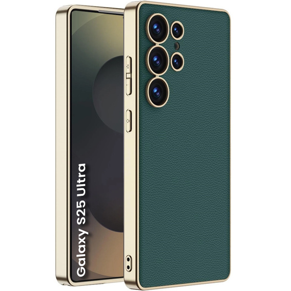 Huse pentru Samsung Galaxy S25 Ultra, GKK Leather, verde