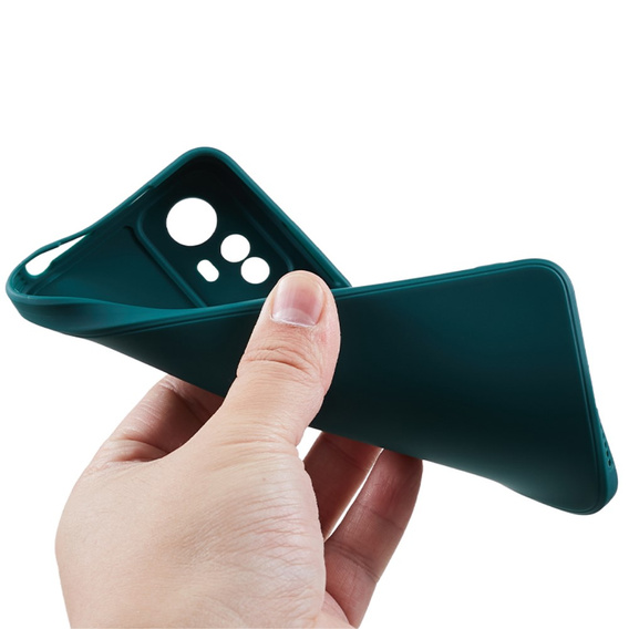 Husa pentru Xiaomi Redmi Note 12S, Silicone Lite, verde