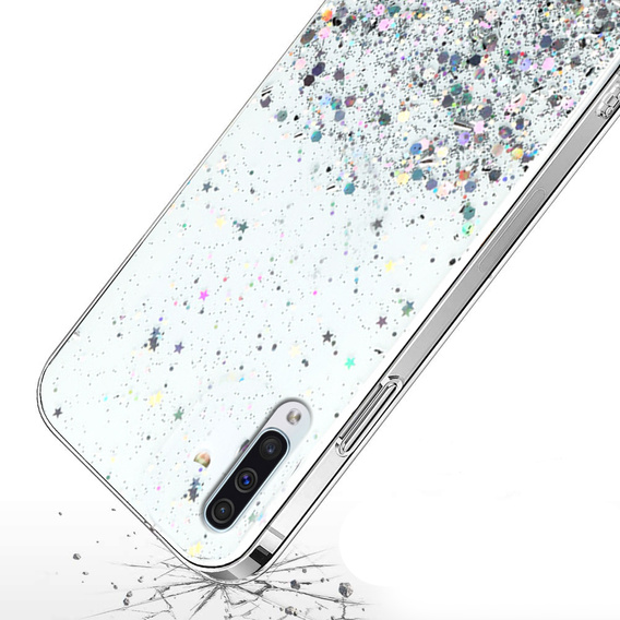 Huse pentru Samsung Galaxy A50/A50S/A30S, Glittery, transparentă