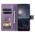 Cu clapetă pentru Nokia G11/ G21, Mandala, albastru