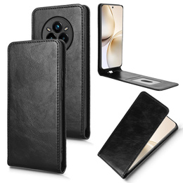 Cu clapetă pentru Realme 14 Pro+ 5G, Flip, negru