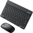 Set tastatură wireless și mouse Bluetooth pentru Android/Windows, negru