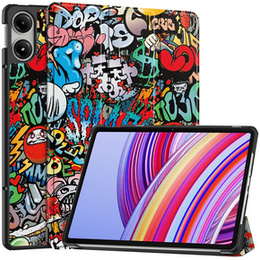 Husă pentru Xiaomi Redmi Pad Pro / Xiaomi Poco Pad, Smartcase, graffiti