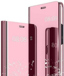 Huse pentru Oppo Reno5 5G, Clear View, roz