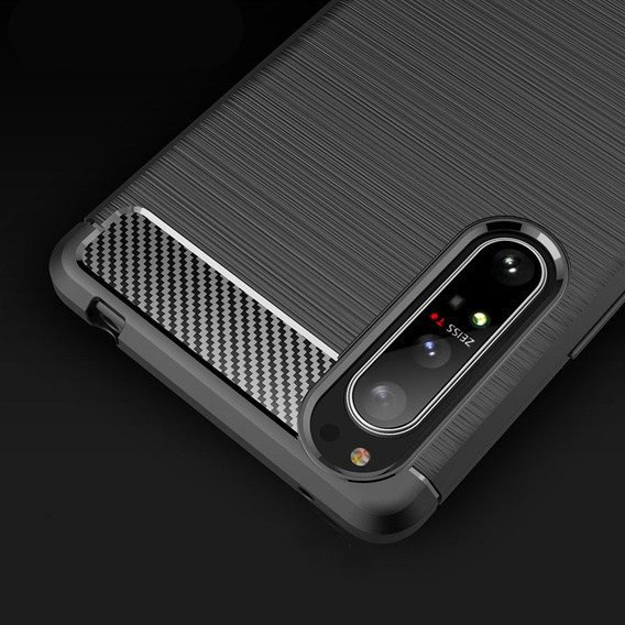 Huse pentru Sony Xperia 1 II, Carbon, negru